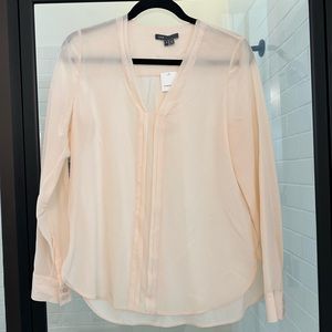 NWT Vince silk blouse
